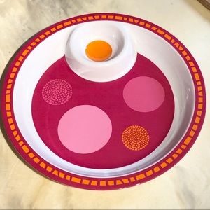 Melamine fiesta tray 14” diameter